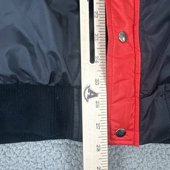 Vtg 80s Olympian CB Sports Gore Tex Jacket Coat Men Large Black Grey Red Lined - Picture 6 of 16